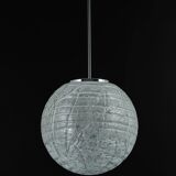 Large Murano ball pendant light by Doria, Germany, 1970s.