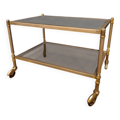 Table basse en laiton de style néo-classique
