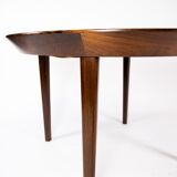 Dining table in rosewood of danish design from the 1960s.