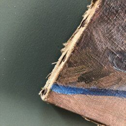 Old table 50's "reading"