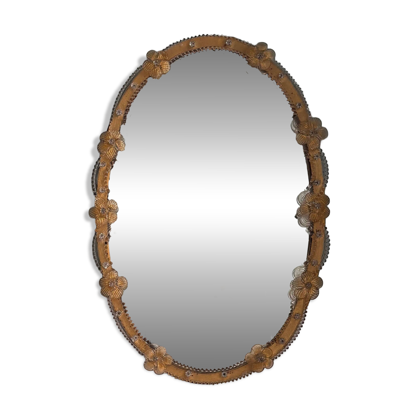 Miroir en verre de Murano