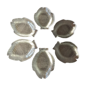 six assiettes poisson