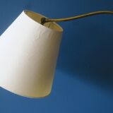 Danish multi-adjustable brass floor lamp, 1960s