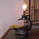 50's ceramic lamp base