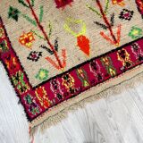 Tapis berbère marocain artisanal 203 x 104 CM