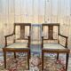 Paire de fauteuils d'époque Art Déco en cannage