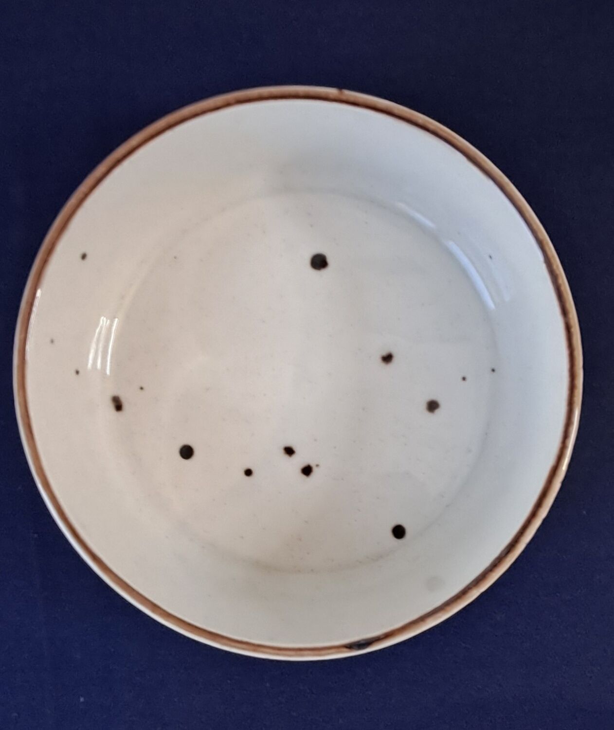 Set of 3 bowls in the Éclat model from Sarreguemines. 1960s.