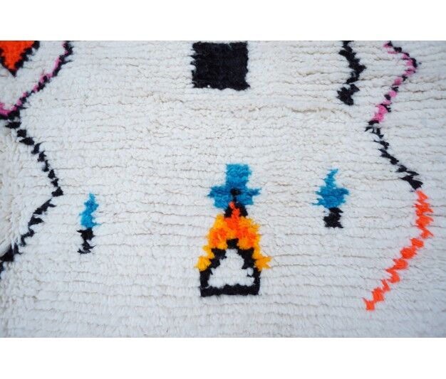 Colorful Berber carpet 295x195cm