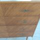 Oak chest of drawers