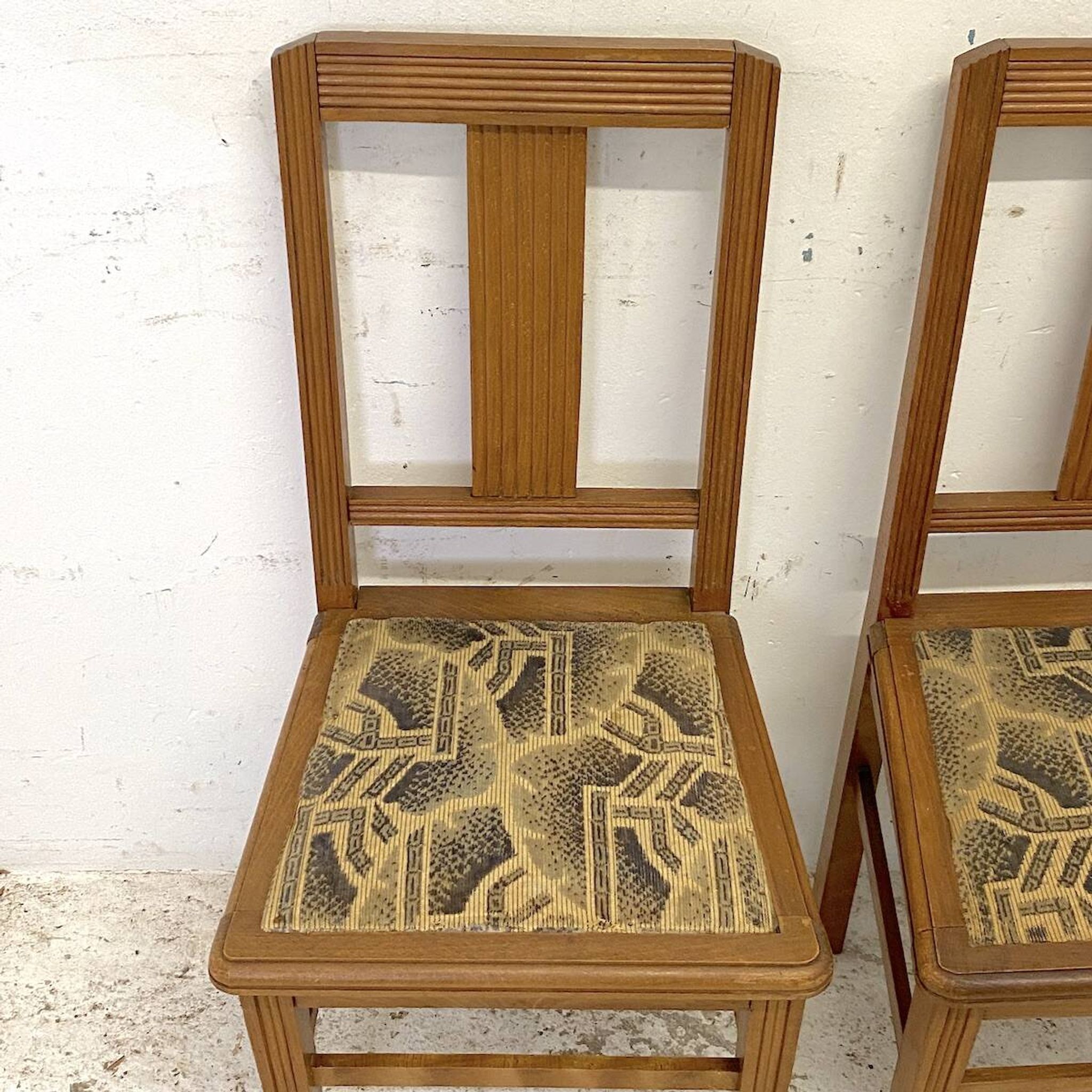 Pair of vintage 1950s chairs
