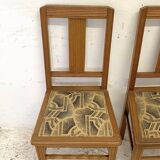 Paire de chaises vintage 1950's
