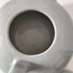Celadon speckled glazed ceramic teapot