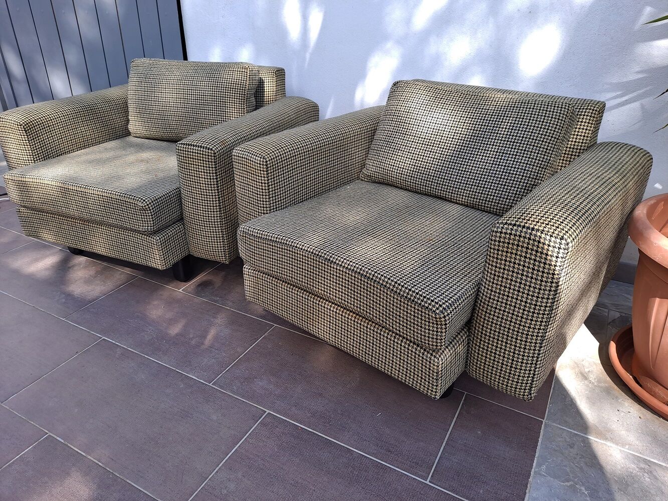 Pair Arflex poltronas