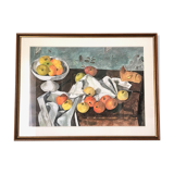 Modernist watercolor painting 1970