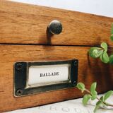 Large bamboo marquetry box