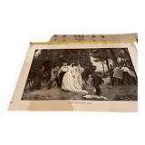 Illustration “The Interrupted Duel”José Garneloalda... 61cmx41cm