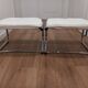 Paire de repose-pieds style Bauhaus des années 1970