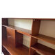 Scandinavian vintage teak library enfilade Denmark design -1960