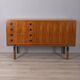 Vintage 1960s teak wood sideboard, italian design
