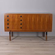 Buffet en teck des années 1960, design italien