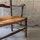 Straw armchair