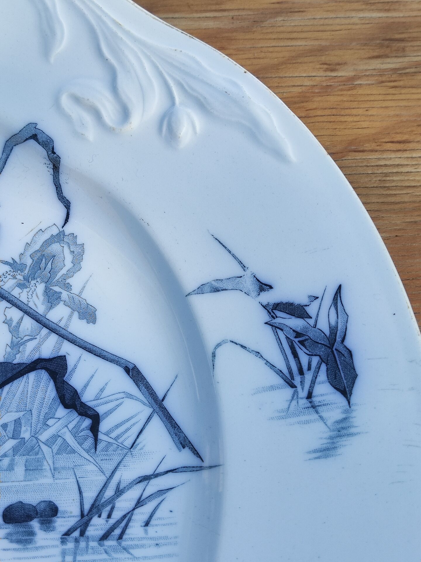 Large plate Villeroy and Boch - Iris model