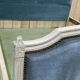 Louis XVI style bed of the 50s - bedding 140x190