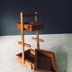 Mid-Century Oak Magazine Holder, Belgium, 1950s