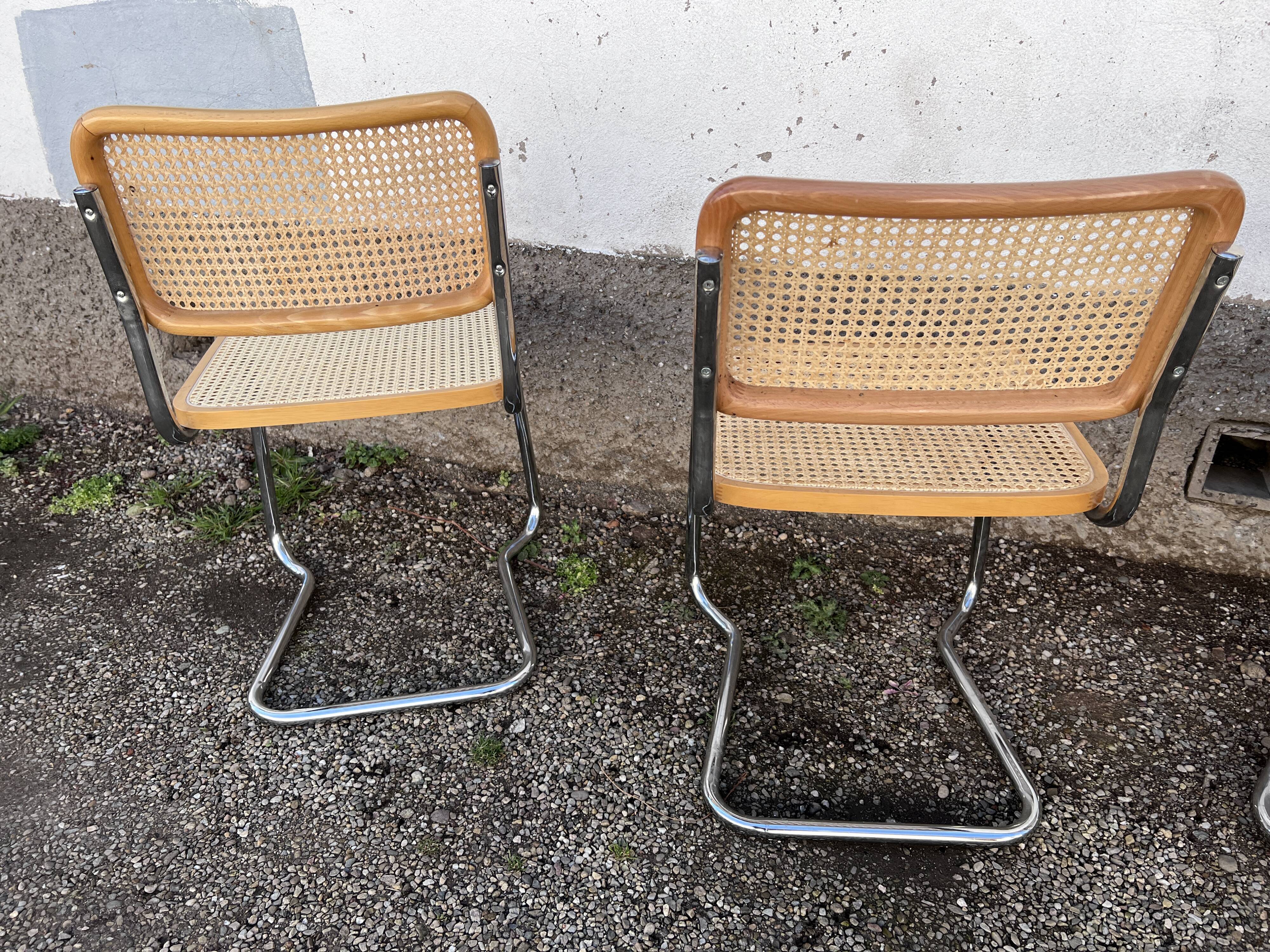 Set of 4 chairs 1950