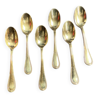 6 Golden Mocha Spoons – Ravinet d'Enfer