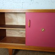 1950s enfilade with three sliding doors