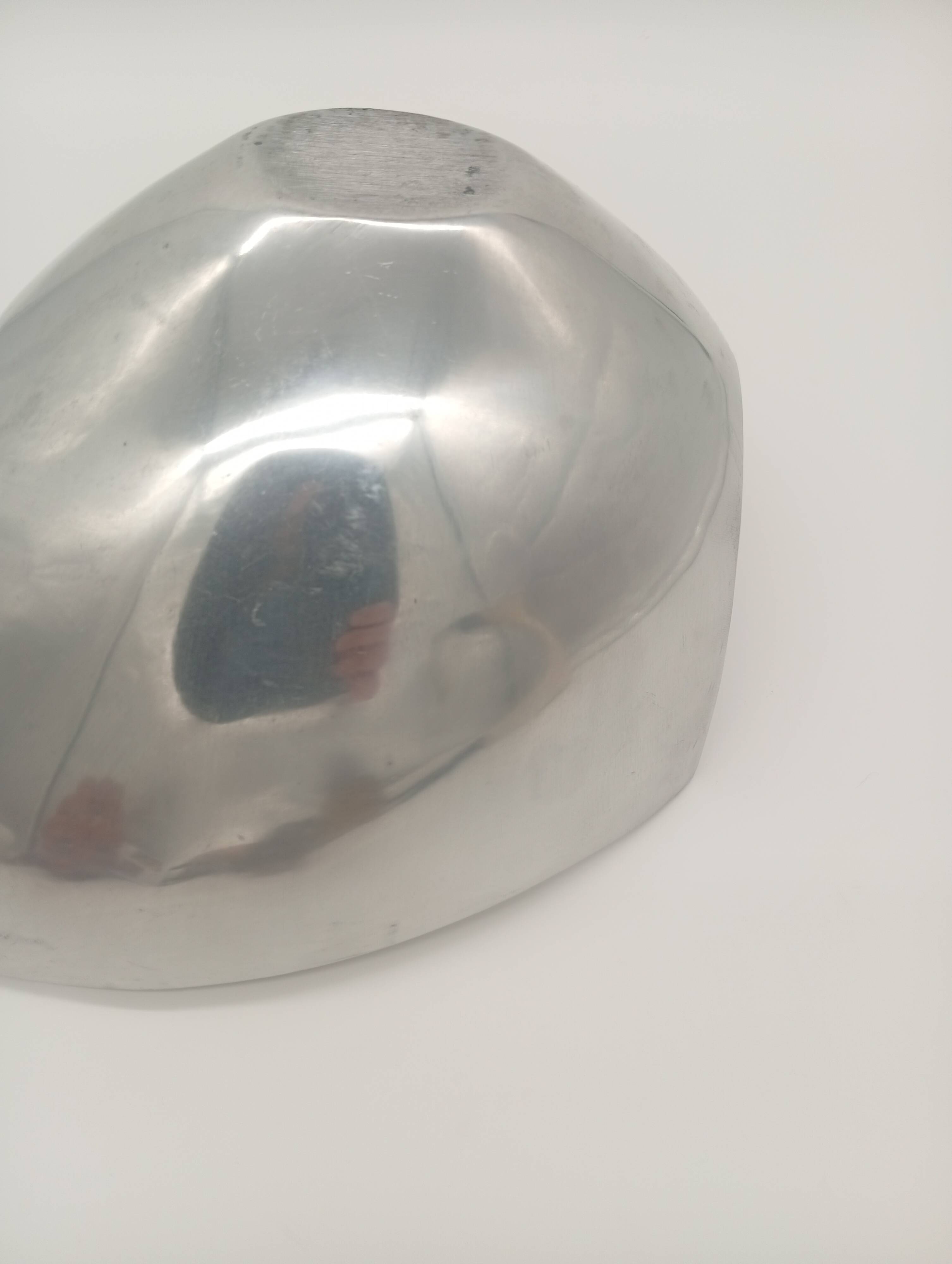 Vintage Coupe Post-Modernist Aluminium 1980s minimalist design