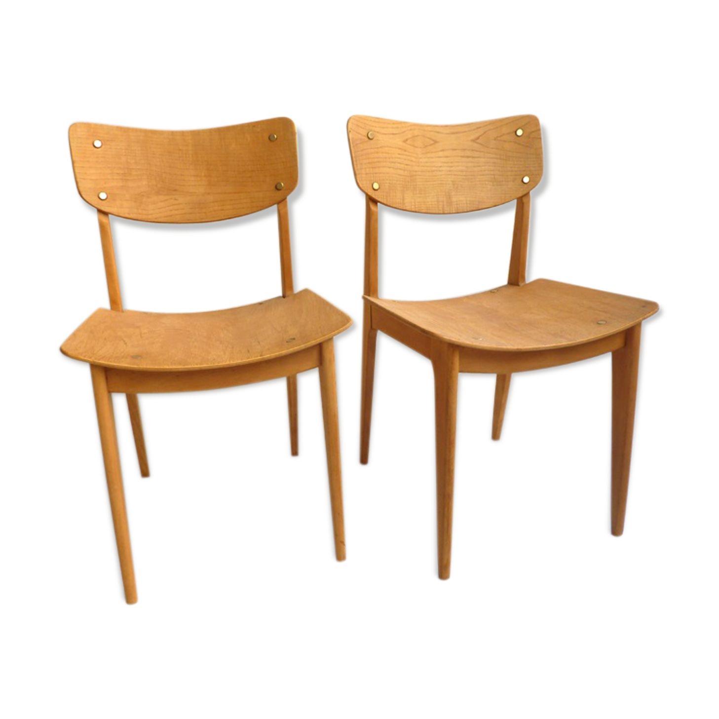 Pair of chairs wood 50