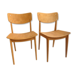 Pair of chairs wood 50