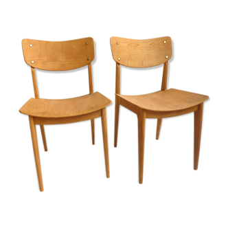 Pair of chairs wood 50
