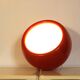 Lampe Artemide Pallade rouge, années 70