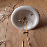 Vintage 70'S pendant light by Fabbian for Mazzega, Italy