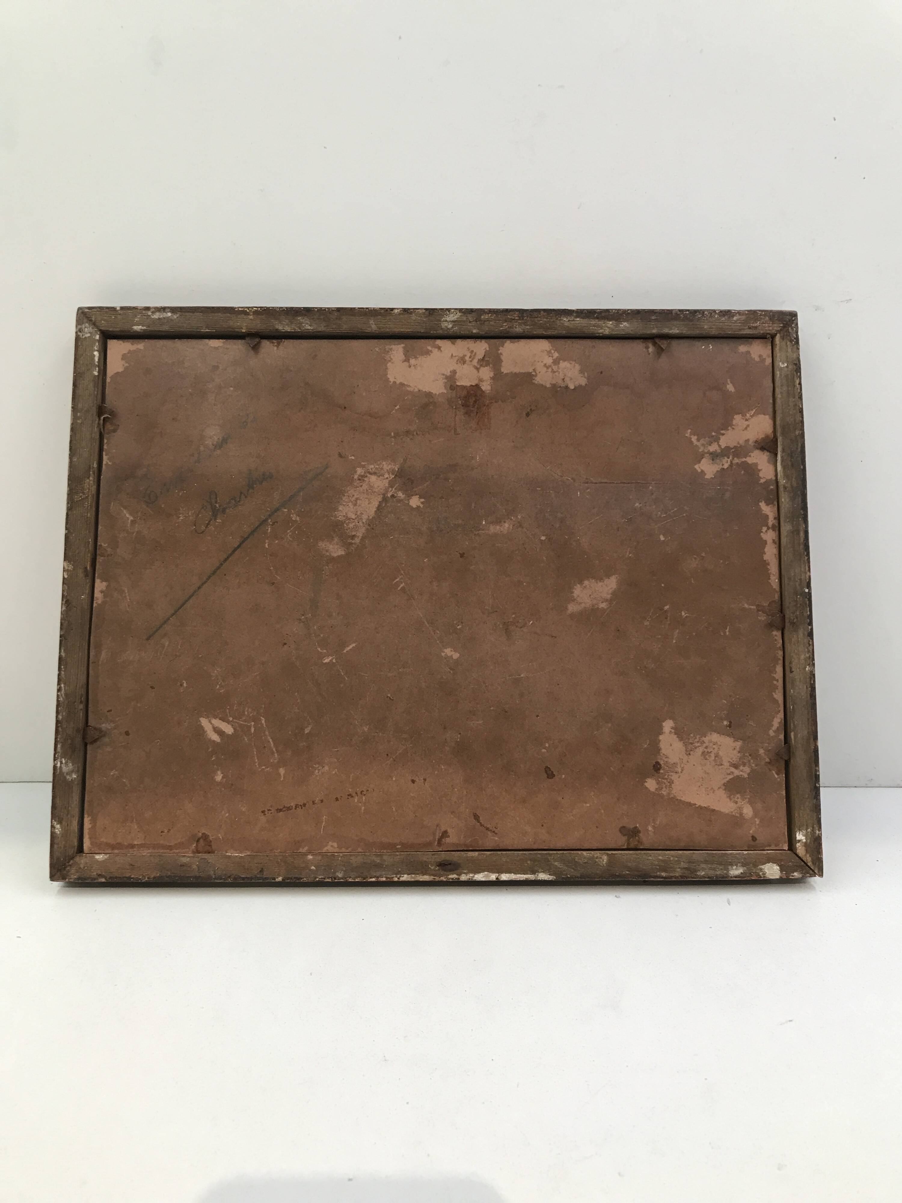 Watercolor on paper "around Chartres"