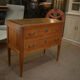 Commode de style Louis XVl en merisier 2 tiroirs estampillée Lechevalier. P.