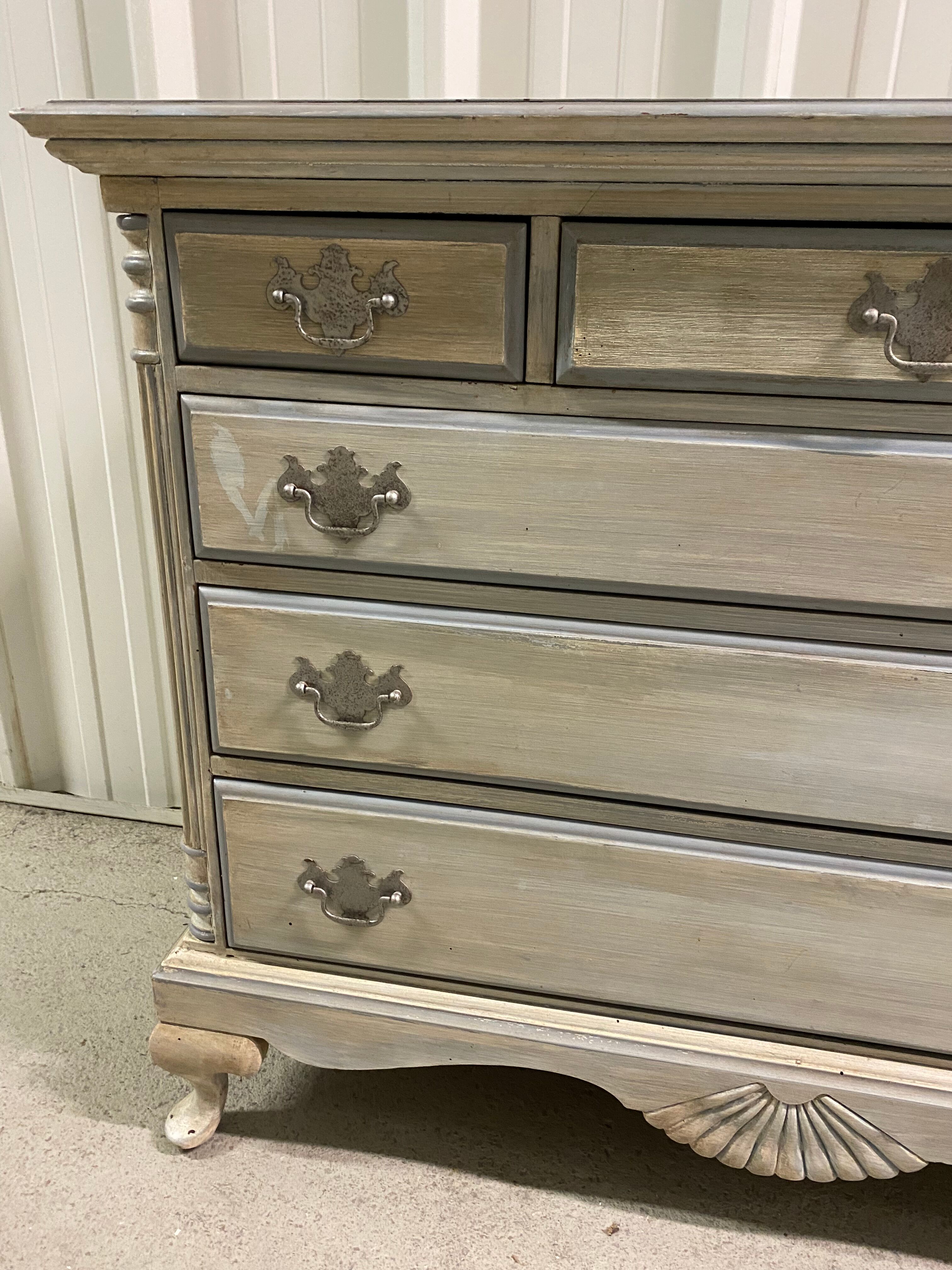 Painted chest of drawers