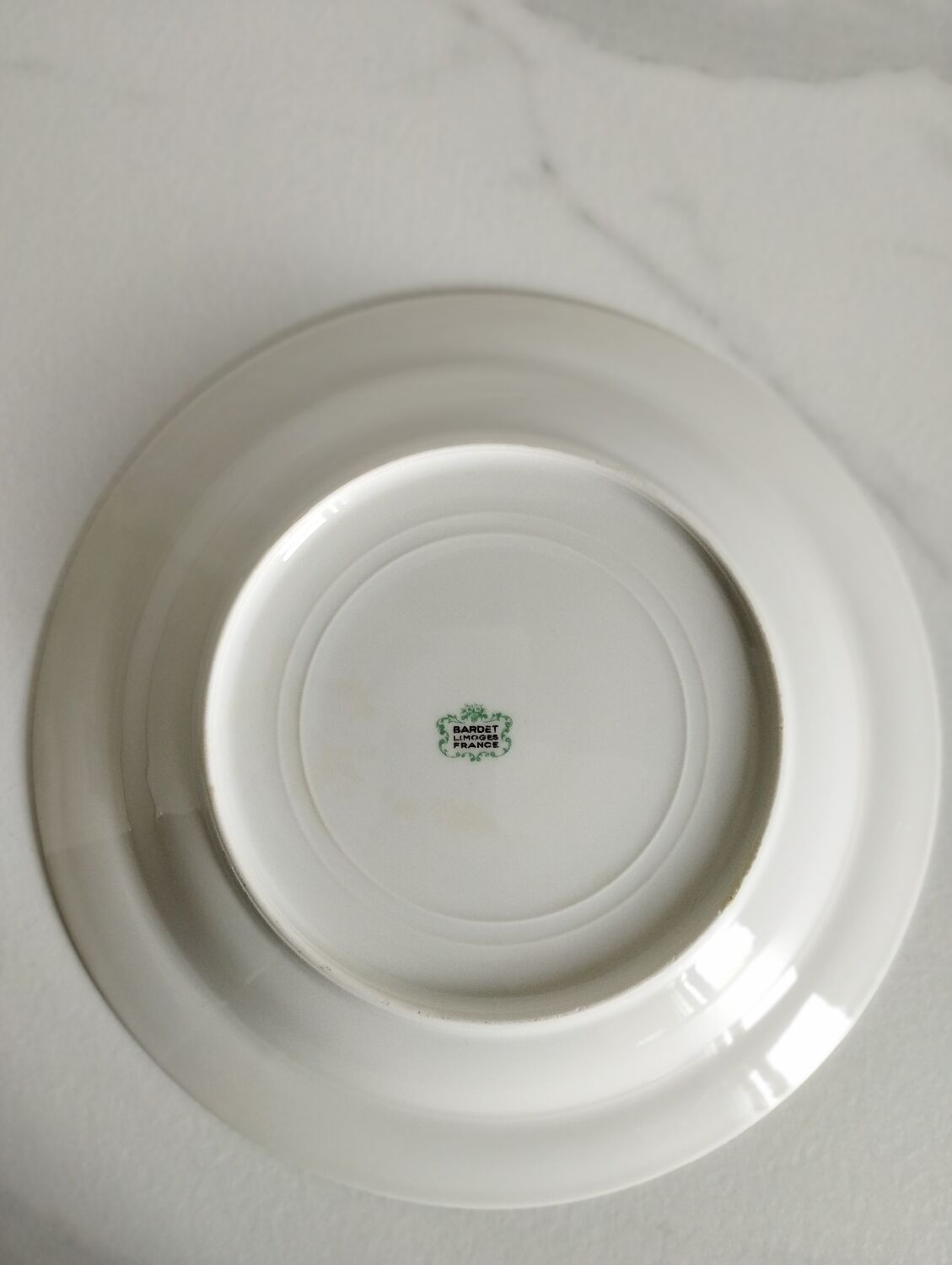 Deep plates Bardet Limoges France