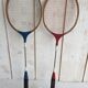 Vintage badminton game