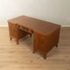 Elegant Art Deco desk with curved legs