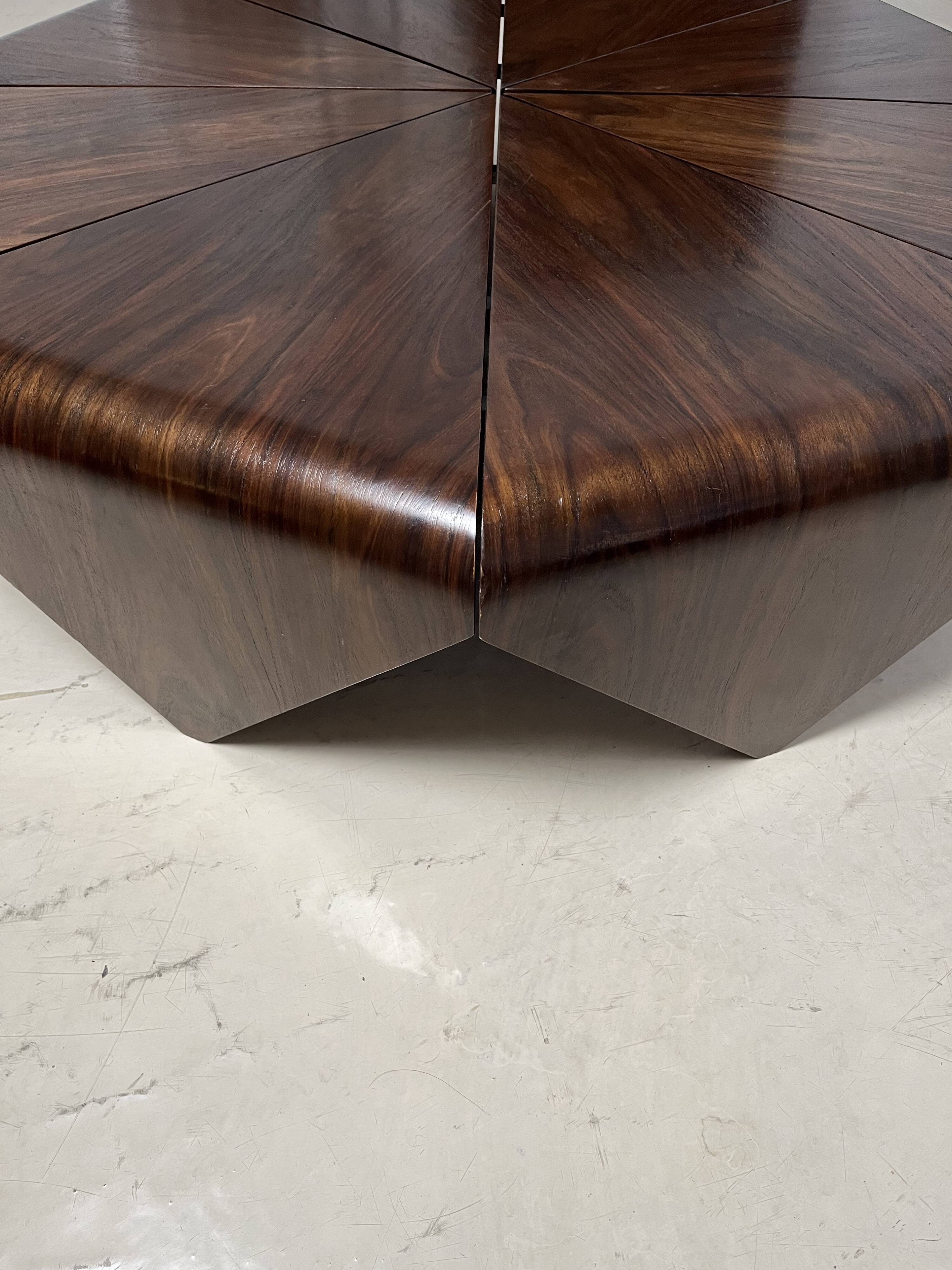 Coffee table attributed to Jorge Zalszupin