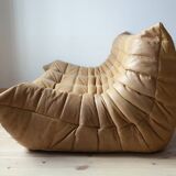 3-seater sofa and Togo pouf