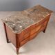 Commode Louis XVI ancienne en acajou et bois de rose, XIXe siècle