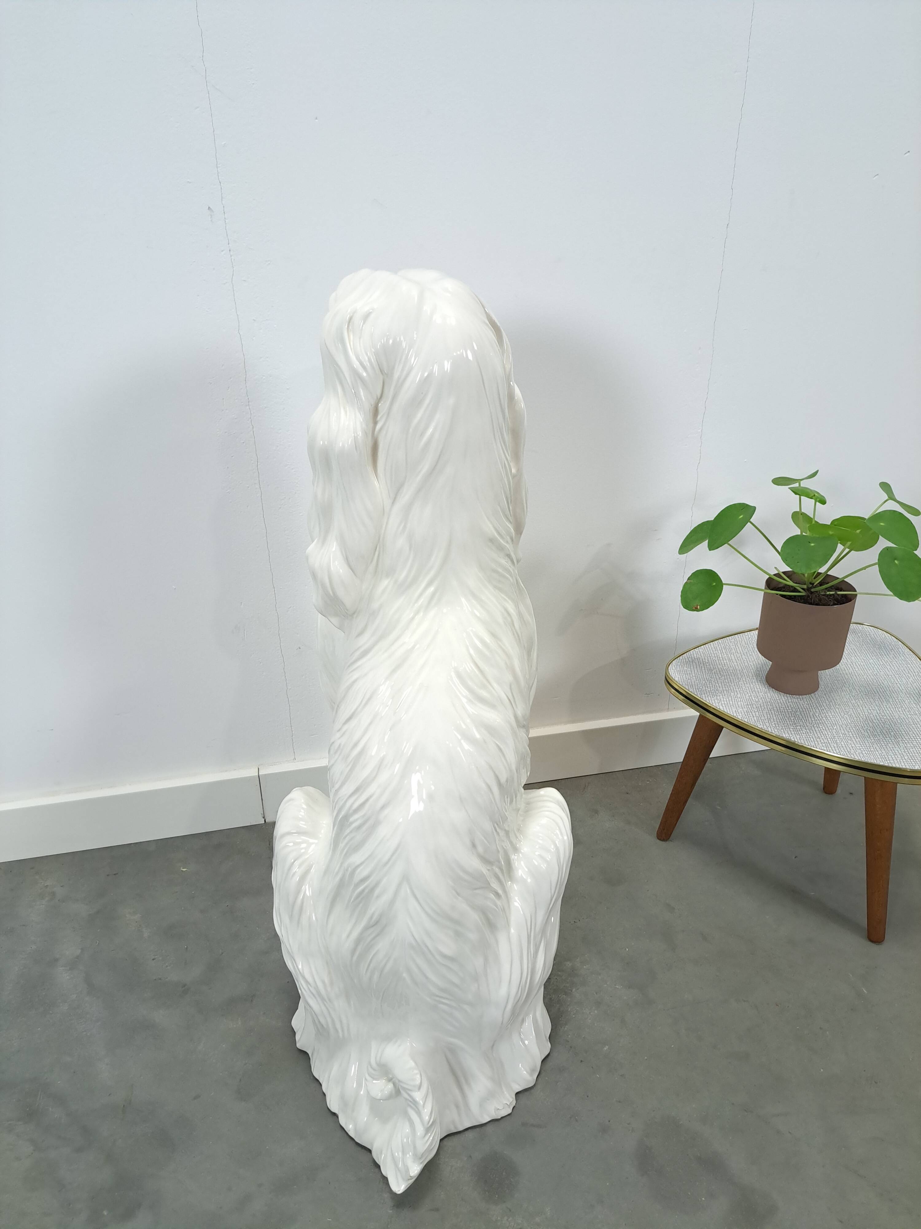 Groot Italiaans keramieken beeld hond