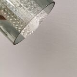 Lampe suspendue suédoise de la verrerie Orrefors