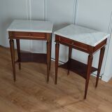 Pair of bedside tables