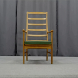 Oak wood armchair 1950